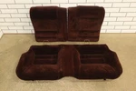 1987 Toyota Supra MA70 (7MGE Non-turbo) Rear Cloth Seat *faded*. Fixed Price $236.25.