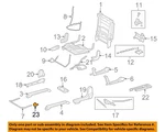 Genuine Toyota Oem Second Row Back Seat Track Rear Left End Cap 2008-22 Sequoia. Fixed Price $8.99.
