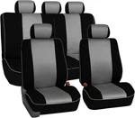 Fh Group Full Set Cloth Car Seat Covers,universal Fit,low Back Front. Fixed Price $49.99.
