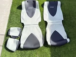 2003-2006 Honda Element Oem Front Seat Covers Set Gray/black 08P33-SCV-100 Rare. Fixed Price $185.00.