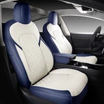 Supervibe Auto Full Coverage Faux Leather Custom Car Seat Covers 20-21 Tesla Y. Fixed Price $75.00.