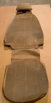 Seat Cover For Front Back, Headrest And Bottom. Saab 900. Cloth. Fixed Price $89.95.