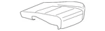 Genuine Gm Cushion Cover 84733937. Fixed Price $330.91.
