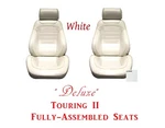 Pearl White Deluxe Touring Ii Fully Assembled Seats/brackets For 1968 Camaro. Fixed Price $2099.99.