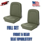 1964 &1965 Mustang Convertible Seat Upholstery Ivy Gold Front Rear. Fixed Price $615.17.