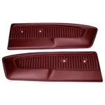 Tmi Door Panel Pony Dark Red Pair Mustang 1965-1966. Fixed Price $356.30.