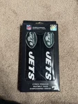Nfl New York Jets Seat Belt Pads Velour Pair By Fremont Die. Fixed Price $15.00.
