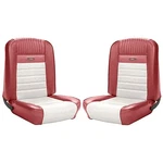 Tmi Premium Upholstery Pony Interior Mustang Convertible 65-66 Red/ White Fro.... Fixed Price $819.71.