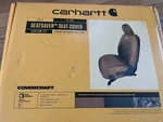 Gray Carhartt Ford Bucket Seat Covers F150/F250/F350 2019/2020/2021. Fixed Price $199.99.
