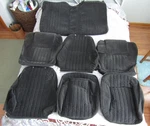 1993-02 Pontiac Firebird Factory Take-off Seat Covers-cloth. Fixed Price $349.99.