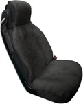 Eurow Genuine Australian Sheepskin Sideless Seat Cover, Ultra-dense Real Gray. Fixed Price $182.99.