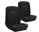 Mustang Deluxe Pony Seat Trim Kit Black 1965 1966 Fastback. Fixed Price $1066.61.