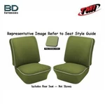 1965-66 Vw Bug, Oem & Upholstery Cover Kit For Sedan Pea Green. Fixed Price $473.14.