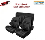 1964 - 66 Mustang Coupe Front/rear Seat Pony Sport Upholstery & Foam. Fixed Price $1455.00.