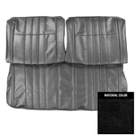 New Front Bench Seat Cover Black Pui Fits Chevrolet Impala 65BSN10B. Fixed Price $658.50.