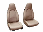 Porsche 911 928 944 968 Beige Leather-like Custom Made Front Seat Cover. Fixed Price $179.00.