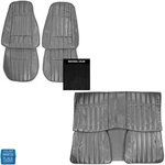 77 Camaro Front Bucket & Rear Seat Covers Upholstery Black Standard Interior New. Fixed Price $863.99.