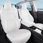 Tesla Model 3 Car Seat Covers Nappa Leather Interior Airbag Compatib.... Fixed Price $436.09.