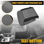 Passenger Side Cloth Seat Cover Bottom Gray Black For Toyota Tundra 2014-2021. Fixed Price $66.49.