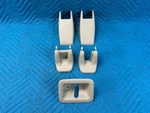 Lexus GX470 2ND Row Seat Anchor NO.1 & Hinge Covers Rh IVORY:LH00 03-09 Oe. Fixed Price $95.00.