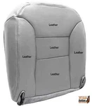 1995 1996 97 1998 Gmc Yukon Sierra Front Leather Seat Cover Gray - Driver Side. Fixed Price $107.83.