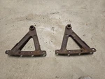 Original 1935 1936 Ford Coupe Rumble Seat Hinges. Fixed Price $75.00.