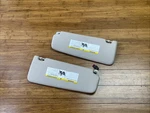 2014-2017 Bmw 528I F10 Front Right & Left Sun Visor Set Beige Of Oem. Fixed Price $75.00.