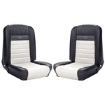 Tmi Premium Upholstery Pony Interior Mustang Coupe 65-66 Black/ White Front B.... Fixed Price $819.71.