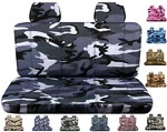 Nice Truck Seat Covers Fits Nissan Frontier 1997-2002 Bench W/ Headrests. Fixed Price $82.79.