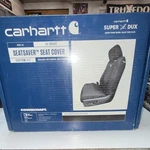 Covercraft Carhartt Super Dux Seat Saver Custom Fit Front Covers Black. Fixed Price $275.00.