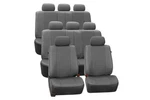 Fh Group Deluxe Leatherette 3-ROW Car Covers 8 Seater Gray. Fixed Price $119.99.
