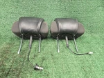 09-14 Infiniti G37 Q60 Convertible Front Left & Right Bose Headrest Leather Set. Fixed Price $135.99.