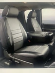 Fia SL68-31GRAY Leatherlite Front 40/20/40 Split Seat Cover Gray/black (LBBK18). Fixed Price $200.00.
