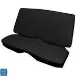 1969 Camaro Rear Seat Covers Upholstery Black Convertible Standard Interior New. Fixed Price $229.99.