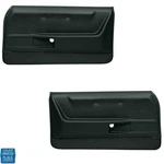 1968-69 Pontiac Firebird Deluxe Door Panels Black Pair New. Fixed Price $614.99.