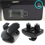 2X Sun Visor Black Clip Holder Hooks For Audi A3 S3 A4 S4 A5 S5 Q3 Q5 8U0857562A. Fixed Price $7.99.