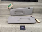 14-18 Oem Bmw F15 F85 X5M Left Right Interior Sun Visor Leather Pair. Fixed Price $79.95.