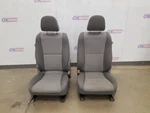 2012 Toyota Tacoma SR5 Front Seat Set Gray Cloth Crew Cab. Fixed Price $750.00.