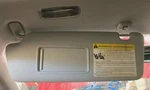2006-2013 Audi A3 Oem Left Driver Side Sun Visor Gray Illuminated. Fixed Price $112.60.