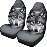 Pehede Grey Wolf Car Front Seat Cover Set - Easy Install, Universal Fit, 2 Pack. Fixed Price $41.58.