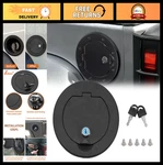 Locking Fuel Gas Tank Cap Cover Black For Jeep Wrangler Jk & Unlimited 2007-2017. Fixed Price $28.99.