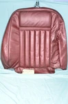 1975 -1976 Ford Granada Bucket Seat Backrest Cushion Cover Oem Orig Lh Rh Red. Fixed Price $125.00.