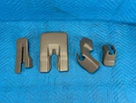 Oem Lexus GX460 2ND Row Seat Track Cover Driver's Side 4PC Set Sepia 2010-2019. Fixed Price $95.00.