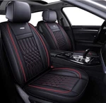 Luckyman Club 5 Car Seat Covers Full Set With Waterproof Faux Leather-universal. Fixed Price $150.00.