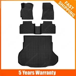For 2025-2026 Kia K4 Tpe Floor Mats & Trunk Cargo Liners Set Cover 4PCS Black. Fixed Price $121.79.