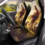 Jesus Lamb Front Car Cover Of God Protector Seats Gift For Lover. Fixed Price $59.30.