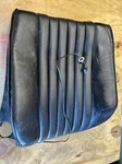 1985 Mercedes W123 300CD Coupe , Front Right Upper Seat Black Leather Heated. Fixed Price $159.99.