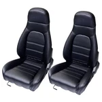 Seat Cover Kit For 1990-1997 Mazda Miata MX5 Faux Leather Front Black. Fixed Price $236.29.