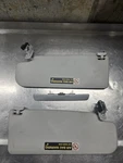 MK4 Volkswagen Gray Sun Visors With Center. Fixed Price $75.00.