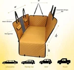 Back Seat Extender Firm Hard Bottom Hammock Bed Strong Non-inflatable 100% Wa.... Fixed Price $29.95.